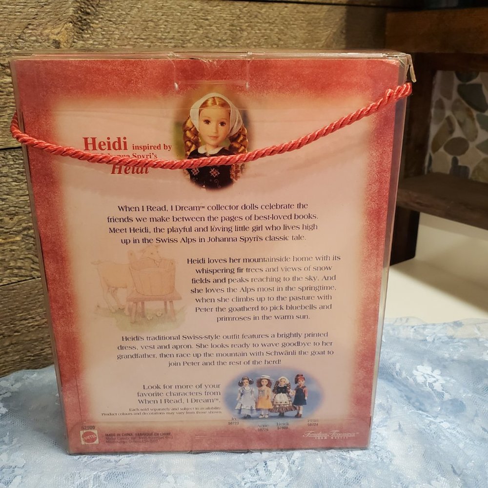 Mattel Heidi When I Read I Dream Series Doll 2001 - Picture 4 of 8